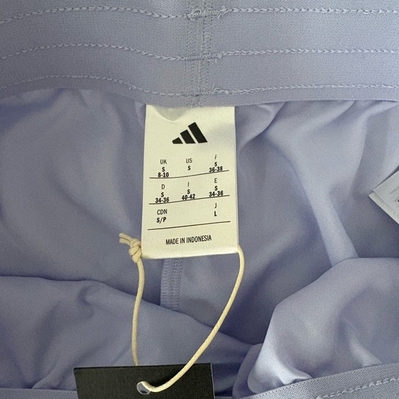 adidas Lilac 3-Stripe Athletic Shorts | Size S | NWT - Picture 7 of 7